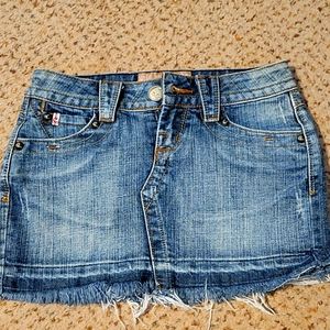 Candies denim skirt
